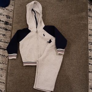 Ralph Lauren polo sweatsuit,  9 months